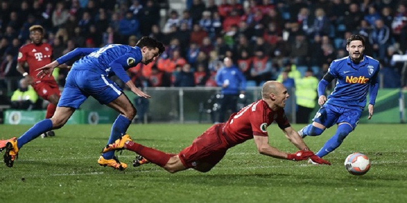 Robben ăn vạ như một thói quenRobben ăn vạ như một thói quen