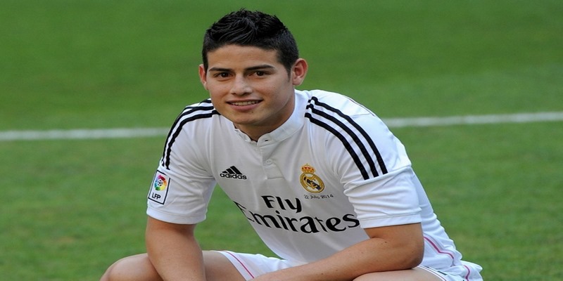 James Rodriguez cái tên sáng giá nằm trong top 5 cầu thủ đẹp trai nhất thế giới