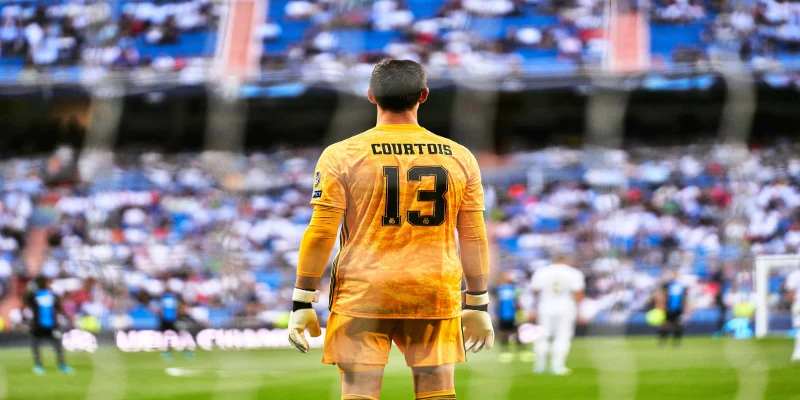 Courtois khoác áo số 13 ở Atlético Madrid